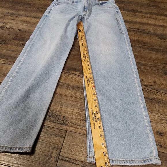 NWT American Eagle Jeans super high rise straight size 12 2274 - Picture 2 of 9